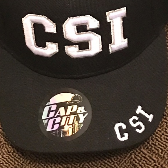 Cap & City - Urban Moda CSI - Baseball Cap! NEW!! - Picture 2 of 5